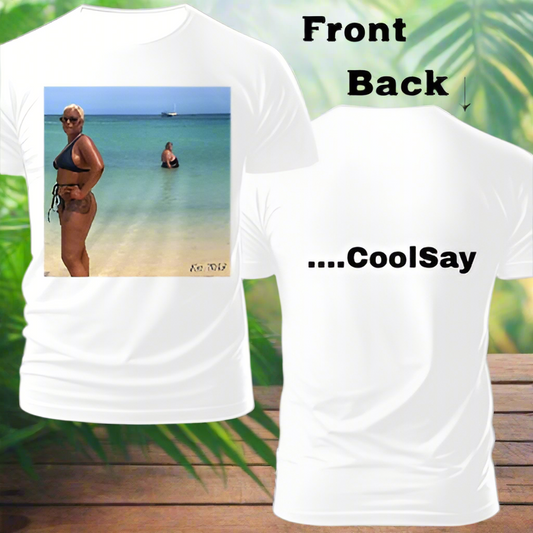 Men’s White Custom T-Shirts