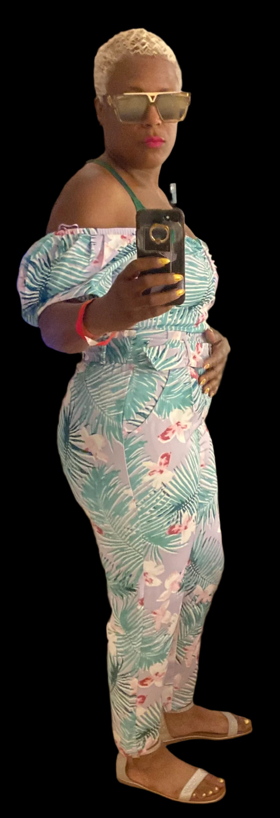 2pc Crop Top & Pants set